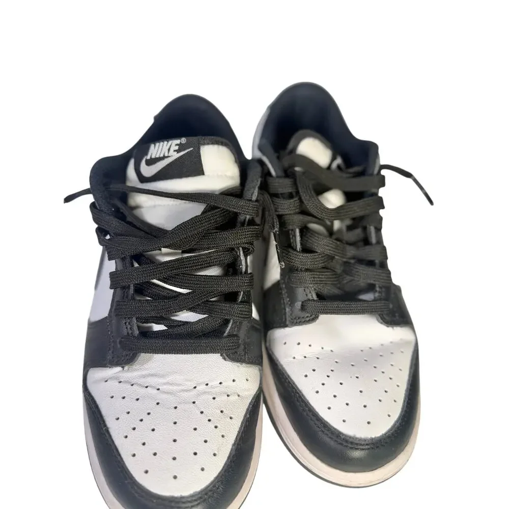 Nike Dunk Low Panda Black White Sneakers Youth Size 5Y DD1503-101 Shoes